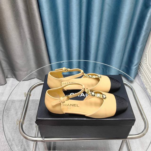 2025Ss Chanel-Inspired Mary Jane Sandals, Blending Classic Elegance With Modern 2025Ss Chanel-Inspired Mary Jane Sandals, Blending Classic Elegance With Modern