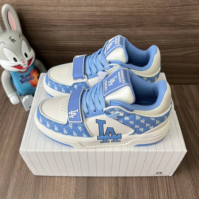 Top Version Mlb Los Angeles Dodgers Non-Slip Wear-Resistant Mid-Top Sneakers For Top Version Mlb Los Angeles Dodgers Non-Slip Wear-Resistant Mid-Top Sneakers For