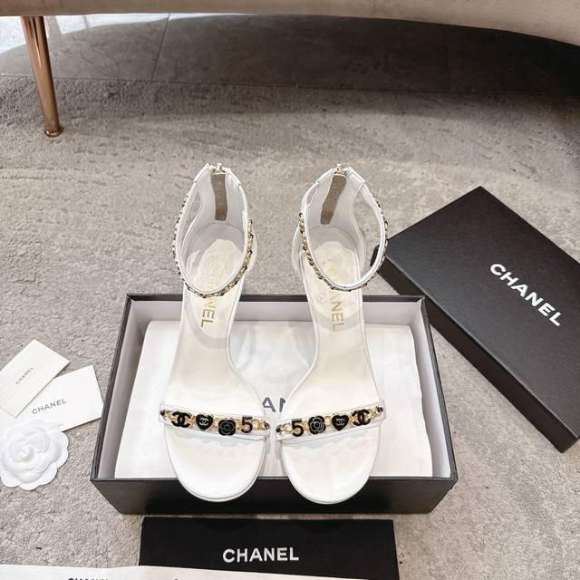 2025Ss Spring And Summer New Chanel* Xiaoxiang Catwalk Style High-Heeled Sandals 2025Ss Spring And Summer New Chanel* Xiaoxiang Catwalk Style High-Heeled Sandals