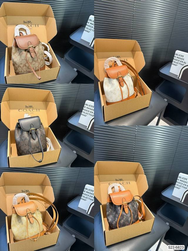 With Box Coach Backpack.. New Model! Really Beautiful! Easy To Wear At Any Age! With Box Coach Backpack.. New Model! Really Beautiful! Easy To Wear At Any Age!