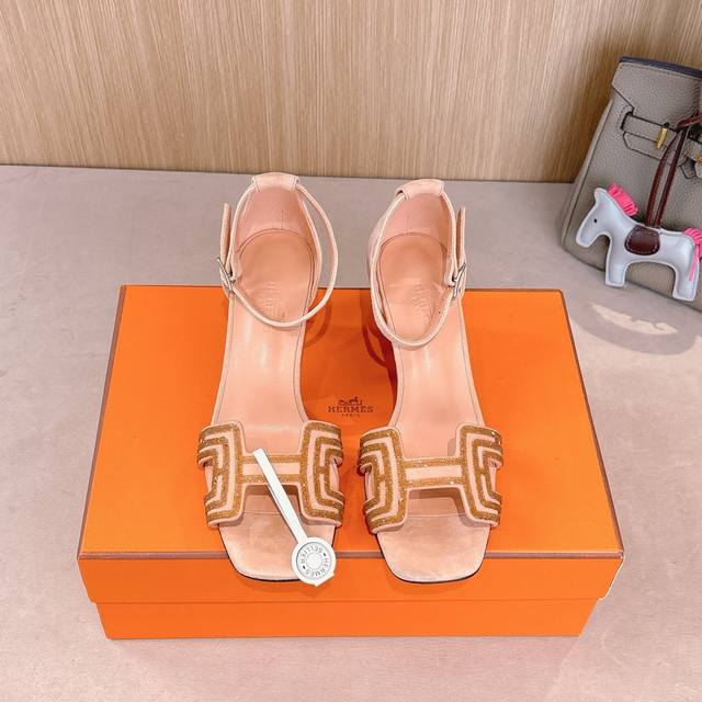 7Cm Picture Set Factory Price P Hermes Joy 70 High-Heeled Sandals Are Fashion 7Cm Picture Set Factory Price P Hermes Joy 70 High-Heeled Sandals Are Fashion