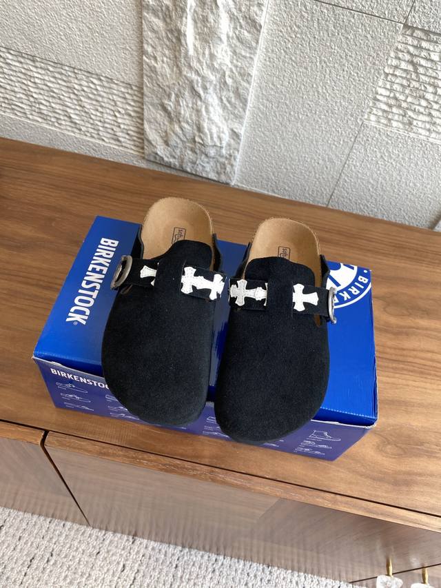 Top version: Birkenstock Chrome Hearts joint model 25Ss New summer couple Birken Top version: Birkenstock Chrome Hearts joint model 25Ss New summer couple Birken