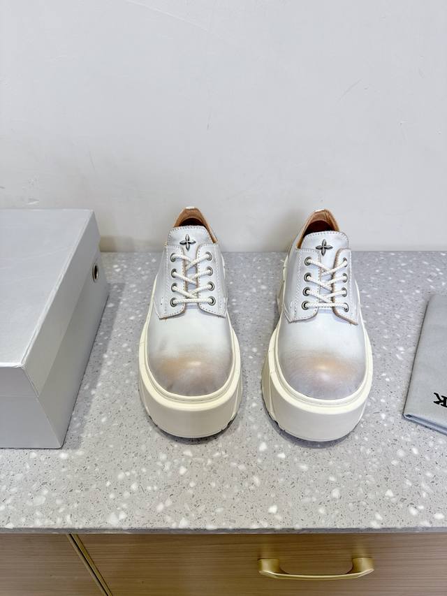 Smfk Niche fashion brand 25Ss new hot-selling thick-soled casual shoes Derby sho Smfk Niche fashion brand 25Ss new hot-selling thick-soled casual shoes Derby sho