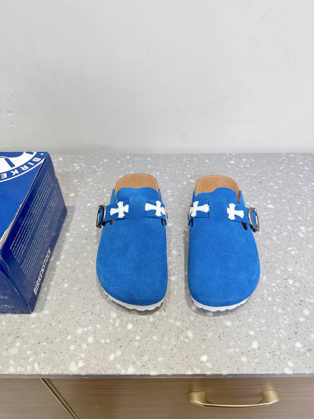 Chrome Hearts Chrome Hearts 25Ss Spring and Summer New Birken Casual Half Slippe Chrome Hearts Chrome Hearts 25Ss Spring and Summer New Birken Casual Half Slippe