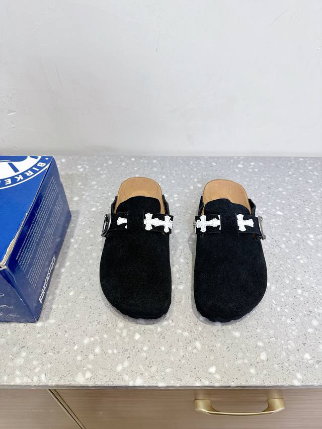 Chrome Hearts Chrome Hearts 25Ss Spring and Summer New Birken Casual Half Slippe Chrome Hearts Chrome Hearts 25Ss Spring and Summer New Birken Casual Half Slippe