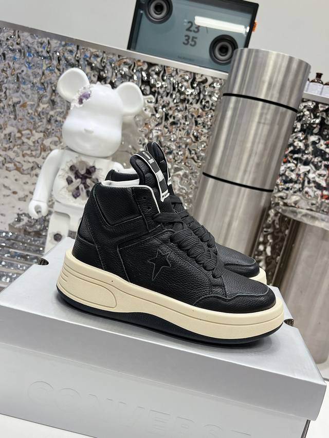 High-end Converse collaboration with Rick Owens. This trendy couple's item, DDD, High-end Converse collaboration with Rick Owens. This trendy couple's item, DDD,