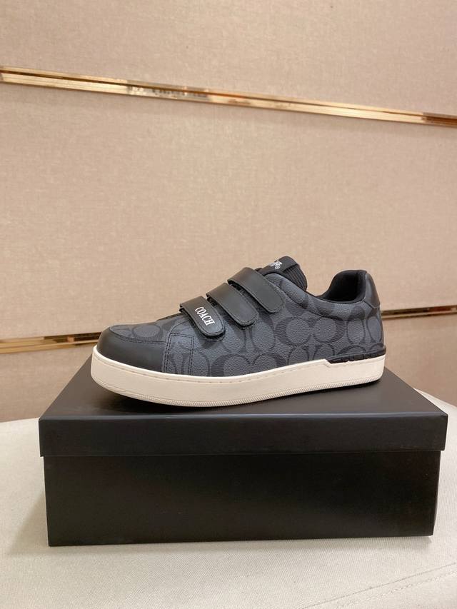 Factory Price Official Website: New Coach Men's Exclusive Low-Top Casual Lace-U Factory Price Official Website: New Coach Men's Exclusive Low-Top Casual Lace-U