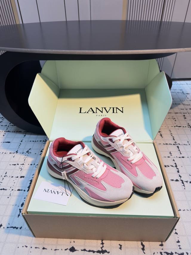 Lanvi* Lanvin's latest Jla series couple's mesh thick-soled casual sneakers and Lanvi* Lanvin's latest Jla series couple's mesh thick-soled casual sneakers and