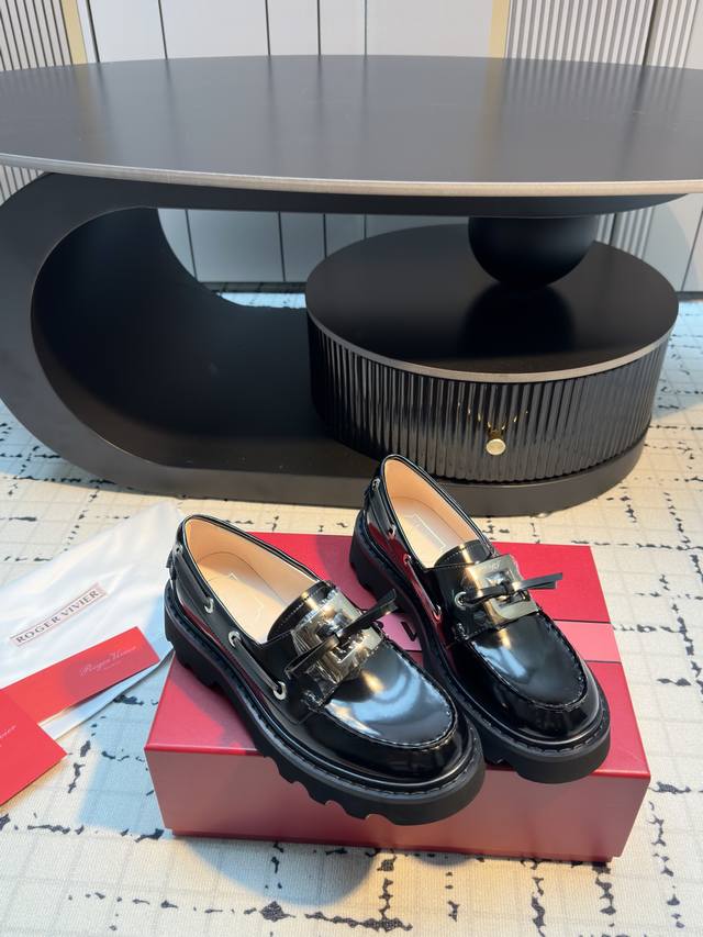 Roger Vivie* New Loafers RV's new loafers feature a retro-modern design inspired Roger Vivie* New Loafers RV's new loafers feature a retro-modern design inspired