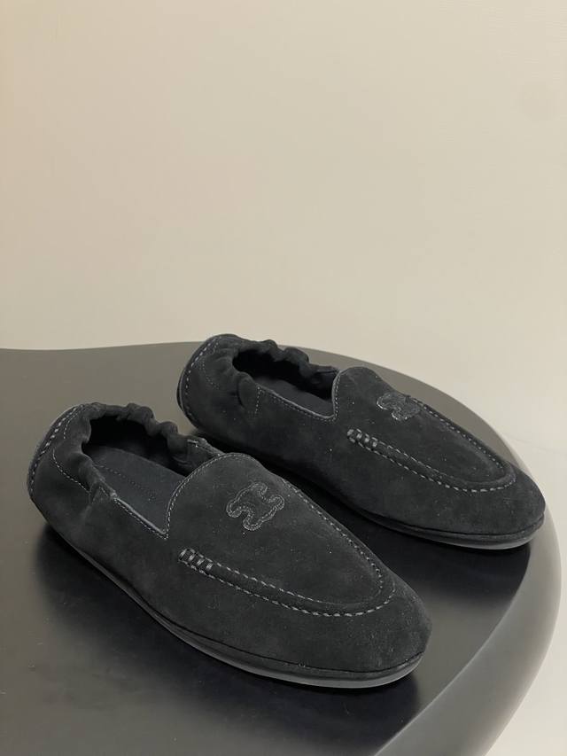 25Ss Early Fall New Celine Adam Series Retro Boat Shoes, Arc de Triomphe Loafers 25Ss Early Fall New Celine Adam Series Retro Boat Shoes, Arc de Triomphe Loafers