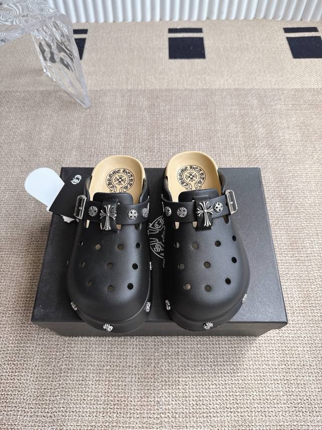 Comehearts Thick-soled Heightening Sandals Chrome Hearts 2025 Summer New Style F Comehearts Thick-soled Heightening Sandals Chrome Hearts 2025 Summer New Style F