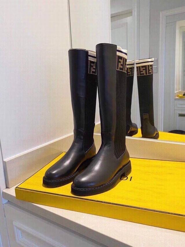 Factory Price Women's Shoes Sports Original Fend*: Fendi Early Autumn Sock Boots Factory Price Women's Shoes Sports Original Fend*: Fendi Early Autumn Sock Boots