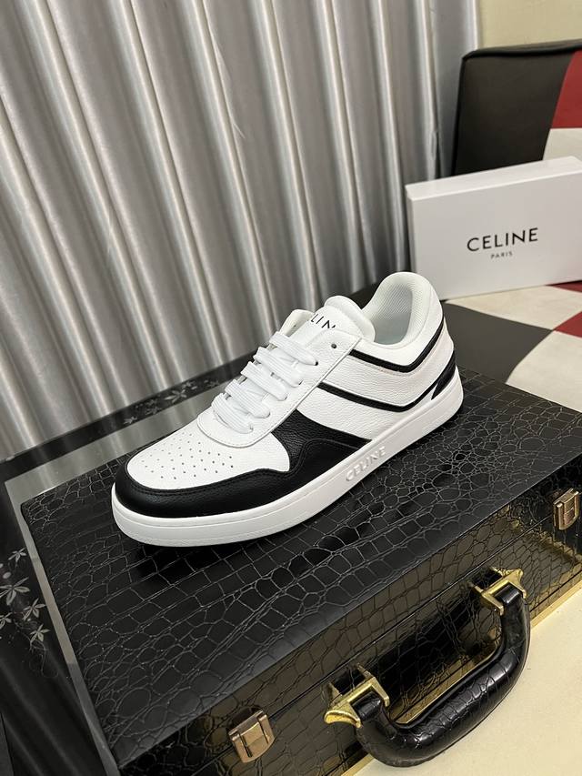 Factory Price (pp): Celine Low-Top Leather Lace-Up Sneakers; Stylish, relaxed, Factory Price (pp): Celine Low-Top Leather Lace-Up Sneakers; Stylish, relaxed,