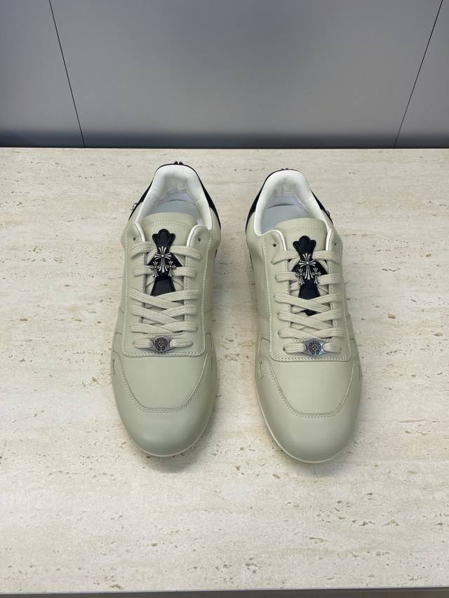 Factory price Rick Owens X Chrome Hearts 2025 Autumn/Winter Couple New Lace-up C Factory price Rick Owens X Chrome Hearts 2025 Autumn/Winter Couple New Lace-up C