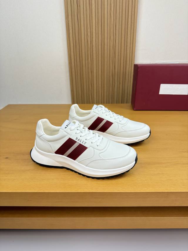 Bally - High-end quality original single casual sports shoes - Upper: Imported N Bally - High-end quality original single casual sports shoes - Upper: Imported N