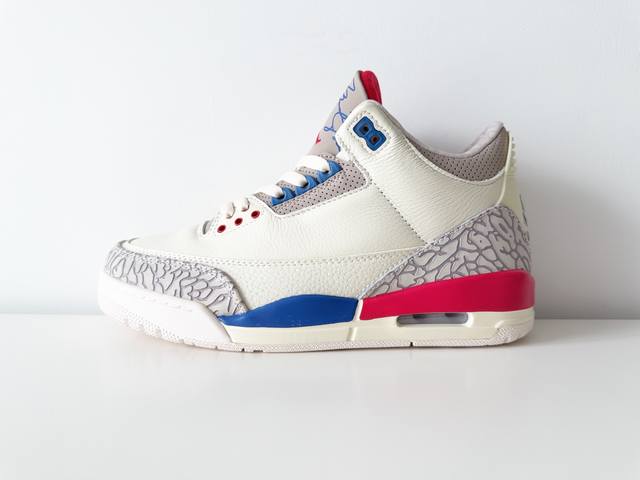 Jordan Air Jordan 3 Retro International Flight Independence Day Crackle Pattern Jordan Air Jordan 3 Retro International Flight Independence Day Crackle Pattern