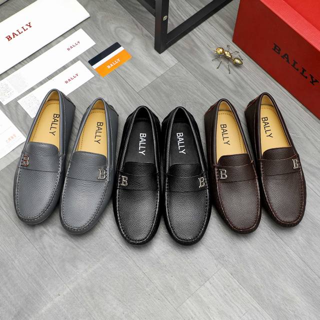 Factory direct price product trademark: Bally casual slip-on men's shoes. True Factory direct price product trademark: Bally casual slip-on men's shoes. True