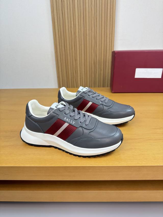 Bally - High-end quality original single casual sports shoes - Upper: Imported N Bally - High-end quality original single casual sports shoes - Upper: Imported N