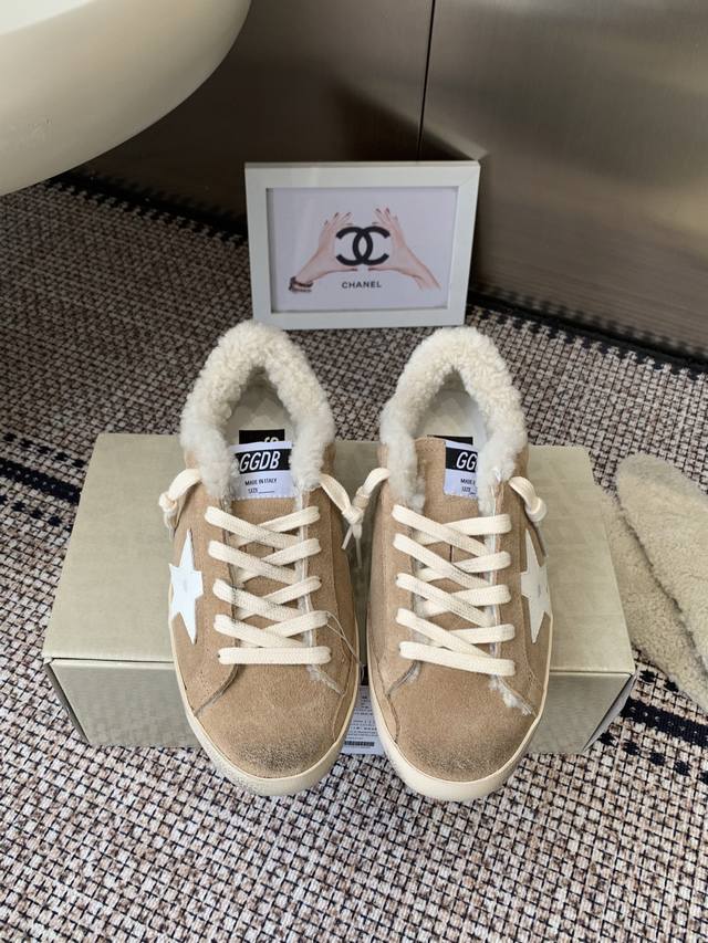 Ggdb Golden Goose Deluxe Brand Autumn/Winter New Wool-Lined Dirty Sneakers Many Ggdb Golden Goose Deluxe Brand Autumn/Winter New Wool-Lined Dirty Sneakers Many