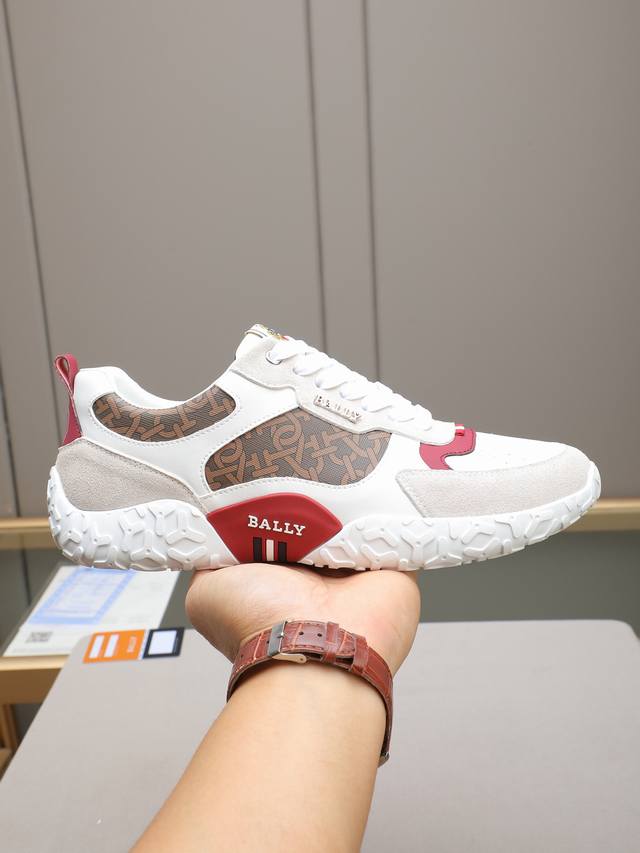 Bally's new casual shoes, crafted from calfskin, blend elegance with innovative Bally's new casual shoes, crafted from calfskin, blend elegance with innovative