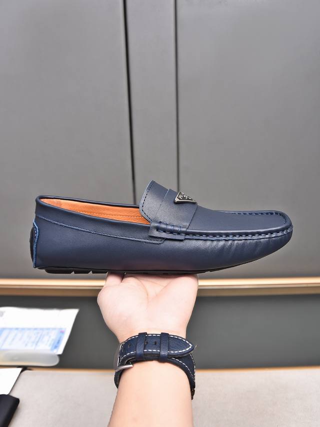 Pp Prada Men's Loafers, Super A Style, Trendy and Fashionable Casual Driving Sho Pp Prada Men's Loafers, Super A Style, Trendy and Fashionable Casual Driving Sho