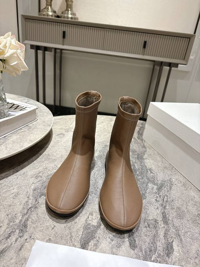 Retail-grade DDD The Row 25Ss Official Latest Elastic Slimming Boots DDD The Row Retail-grade DDD The Row 25Ss Official Latest Elastic Slimming Boots DDD The Row