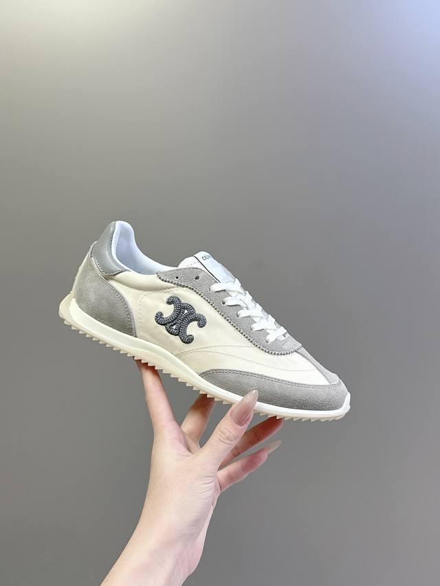 Factory Price P: Sizes 35-40 41 Custom Made DDD Celine Racer Women's Vanilla Low Factory Price P: Sizes 35-40 41 Custom Made DDD Celine Racer Women's Vanilla Low