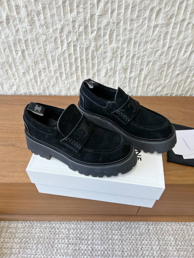 Celine 26Ss Early Spring New Arrival Platform Loafers DDD Many celebrities and i Celine 26Ss Early Spring New Arrival Platform Loafers DDD Many celebrities and i