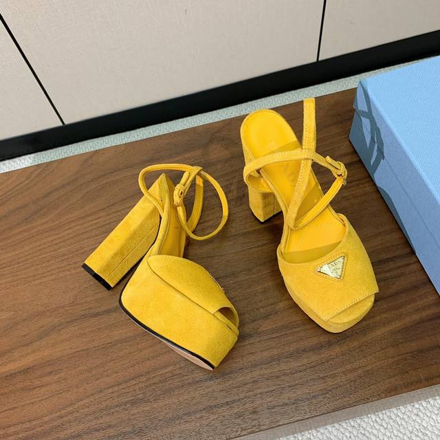 Pra*A Platform Sandals. Retro and playful yet elegant and sophisticated. Sheepsk Pra*A Platform Sandals. Retro and playful yet elegant and sophisticated. Sheepsk