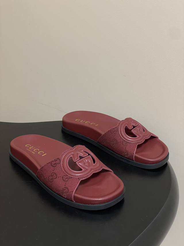 DDD 26Ss Summer New Gucci Double G Hollow-Out Platform Beach Sandals Classic Gg DDD 26Ss Summer New Gucci Double G Hollow-Out Platform Beach Sandals Classic Gg