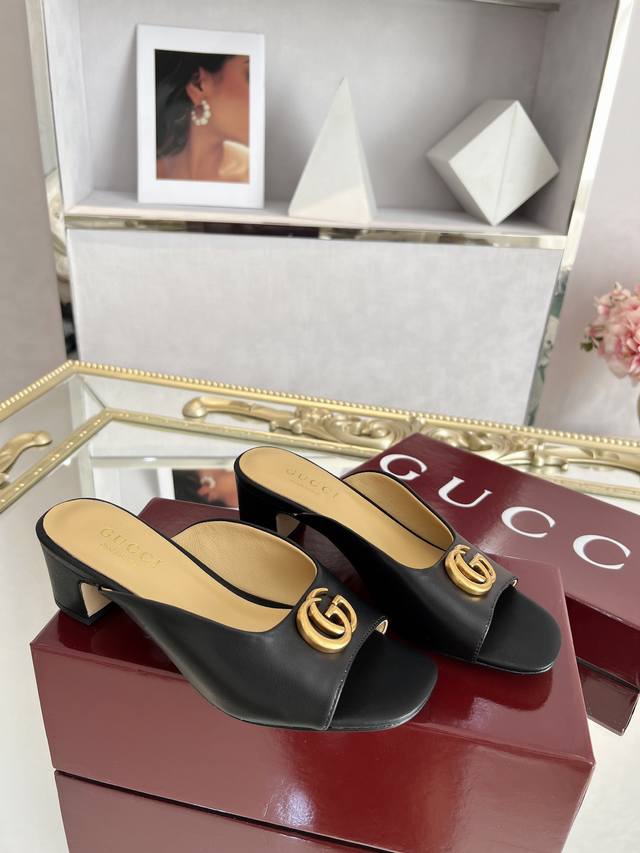 New Arrival! Gucci 2025 New Style Slippers DDD High heels, versatile and slimmi New Arrival! Gucci 2025 New Style Slippers DDD High heels, versatile and slimmi