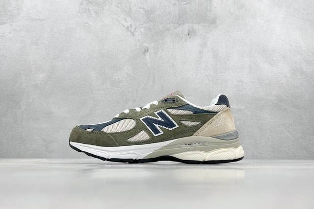 终端 Ddr版 New Balance 新百伦 复古休闲跑步鞋 M990T03 独家出货 原厂数据开发 原厂网纱 正确卡色皮料冲裁组合 匠心打造 耗时两个月开发