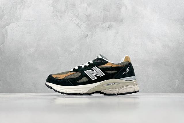 终端 Ddr版 New Balance 新百伦 复古休闲跑步鞋 M990Bb3 独家出货 原厂数据开发 原厂网纱 正确卡色皮料冲裁组合 匠心打造 耗时两个月开发