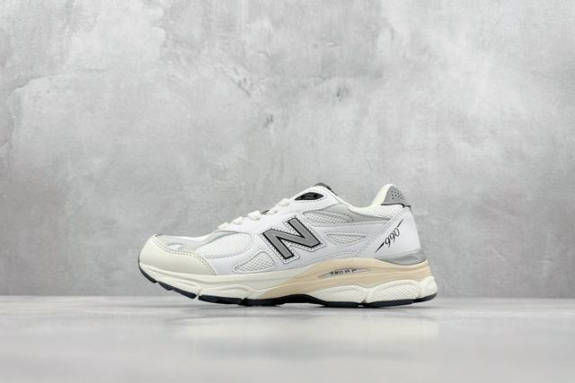 终端 Ddr版 New Balance 新百伦 复古休闲跑步鞋 M990Al3 独家出货 原厂数据开发 原厂网纱 正确卡色皮料冲裁组合 匠心打造 耗时两个月开发