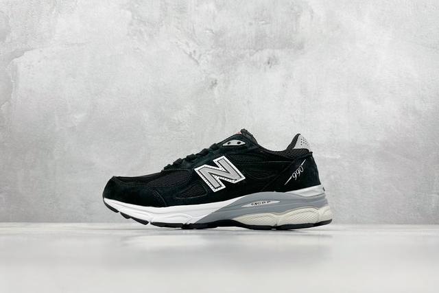 终端 Ddr版 New Balance 新百伦 复古休闲跑步鞋 M990Bs3 独家出货 原厂数据开发 原厂网纱 正确卡色皮料冲裁组合 匠心打造 耗时两个月开发