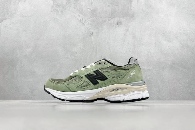 终端 Ddr版 New Balance 新百伦 复古休闲跑步鞋 M990Jd3 独家出货 原厂数据开发 原厂网纱 正确卡色皮料冲裁组合 匠心打造 耗时两个月开发