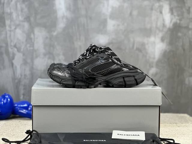 現貨 独家版本 半拖系列 Balenciaga巴黎世家 九代 最新爆款3Xl Sneaker系列 情侣款 休闲 老爹鞋 运动鞋 原版购入开发 做货 Balenc