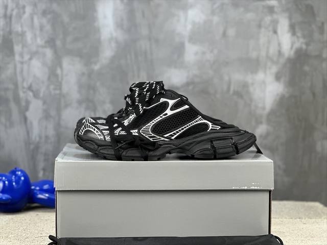 現貨 独家版本 半拖系列 Balenciaga巴黎世家 九代 最新爆款3Xl Sneaker系列 情侣款 休闲 老爹鞋 运动鞋 原版购入开发 做货 Balenc