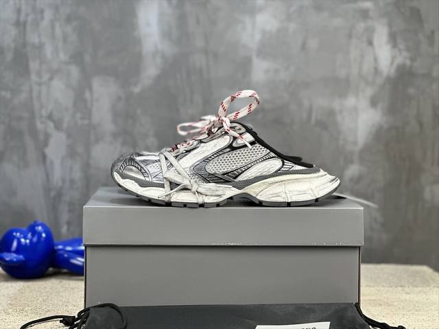 現貨 独家版本 半拖系列 Balenciaga巴黎世家 九代 最新爆款3Xl Sneaker系列 情侣款 休闲 老爹鞋 运动鞋 原版购入开发 做货 Balenc