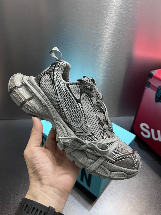 秒杀市面版本 欢迎对比 顶级版本 Balenciaga巴黎世家 九代23Ss最新爆款3Xl Sneaker系列 情侣款 休闲 老爹鞋 运动鞋 原版购入开发 做