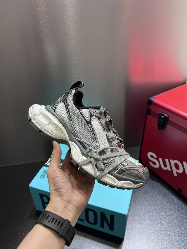 秒杀市面版本 欢迎对比 顶级版本 Balenciaga巴黎世家 九代23Ss最新爆款3Xl Sneaker系列 情侣款 休闲 老爹鞋 运动鞋 原版购入开发 做