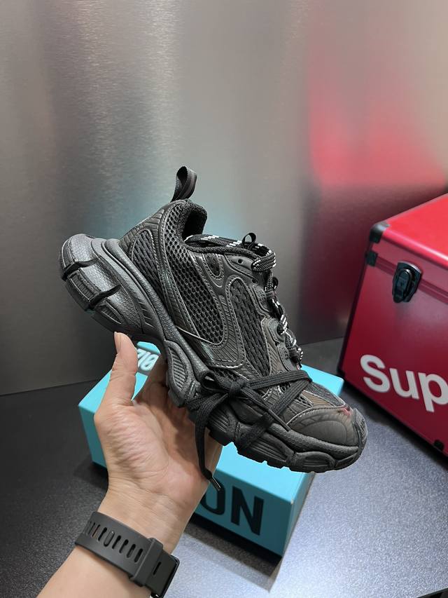 秒杀市面版本 欢迎对比 顶级版本 Balenciaga巴黎世家 九代23Ss最新爆款3Xl Sneaker系列 情侣款 休闲 老爹鞋 运动鞋 原版购入开发 做