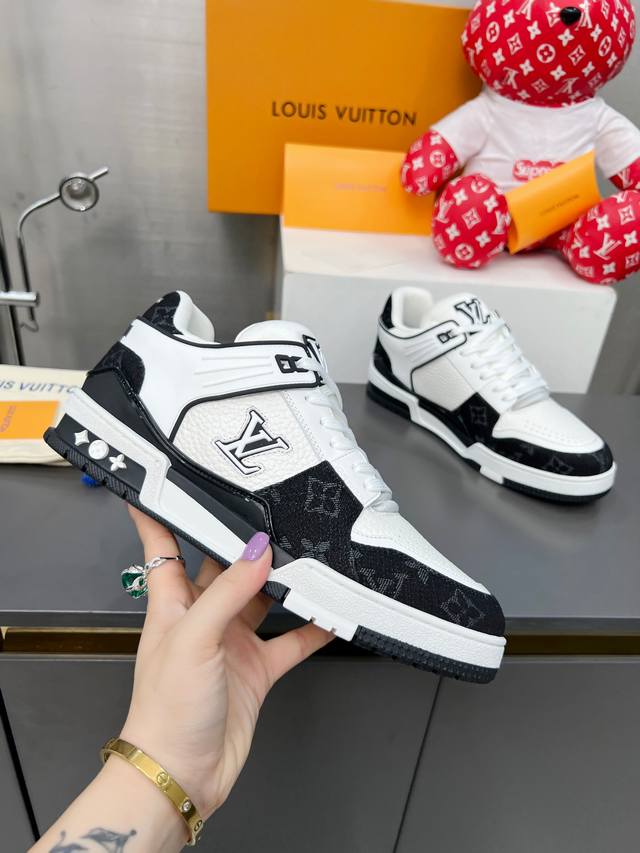 2024 Louis*Vuitto* Lv Trainer 特别版 运动鞋欧洲代购1W Rmb购入 自vifgil到来之后而设计的这一系列 每一季度都深受众多粉