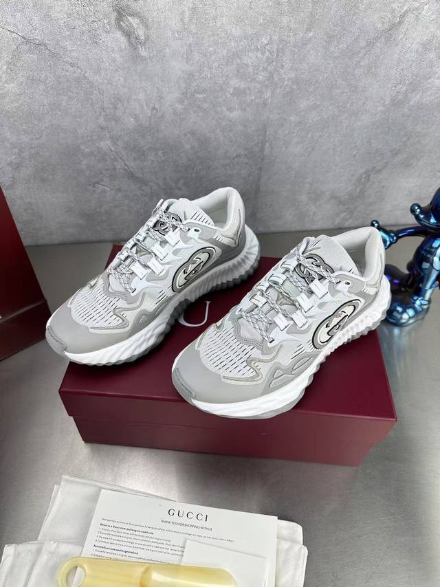 G家 P: Size: 女款35-41 男款39-46 女41 男38 45.46订做 Gucci古驰 Ripple系列 波浪鞋 情侣款 休闲 运动鞋 老爹鞋