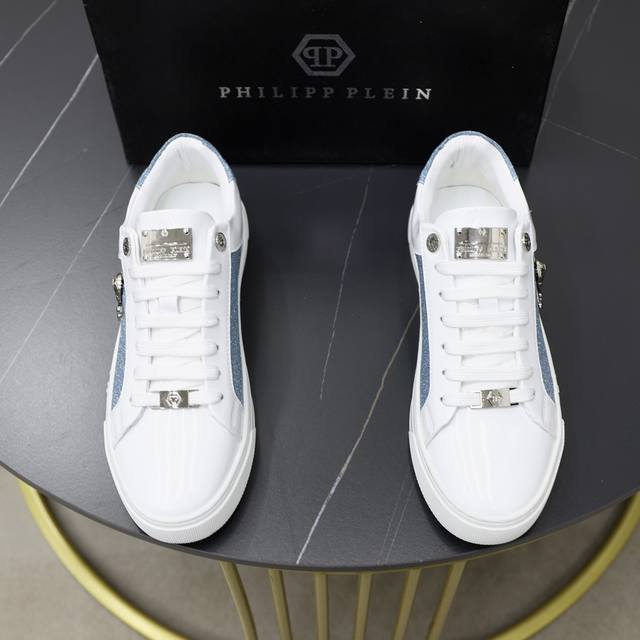 PHILIPP PLEIN-菲利普普来因Size：38-44 45定制 普来因男鞋要好货的看过来，专柜啥样我啥样，从皮料到细节，堪称精品！请用心感受德国纯手工