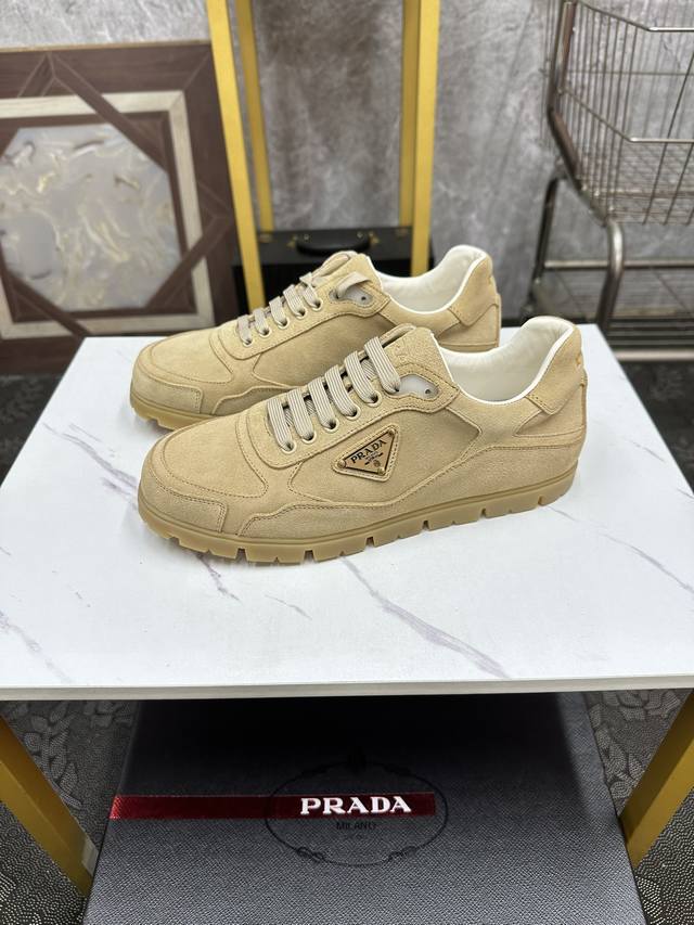 PRADA-普拉达 顶级版本，套楦工艺，油边工艺，面料：高档牛皮。38–44 45订做不退换 X5