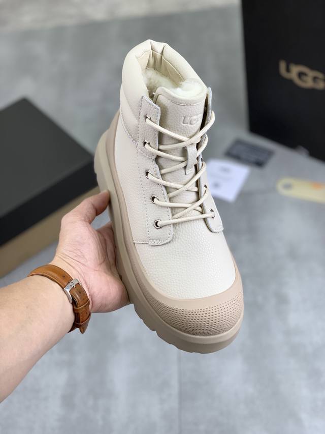 工厂价 实价 情侣款 UGG Tasman Weather Hybrid一秒蹬雪地靴 王一博同款经典Tasman鞋型之上加入大橘底机能撞色设计环保防水防雪材质兼