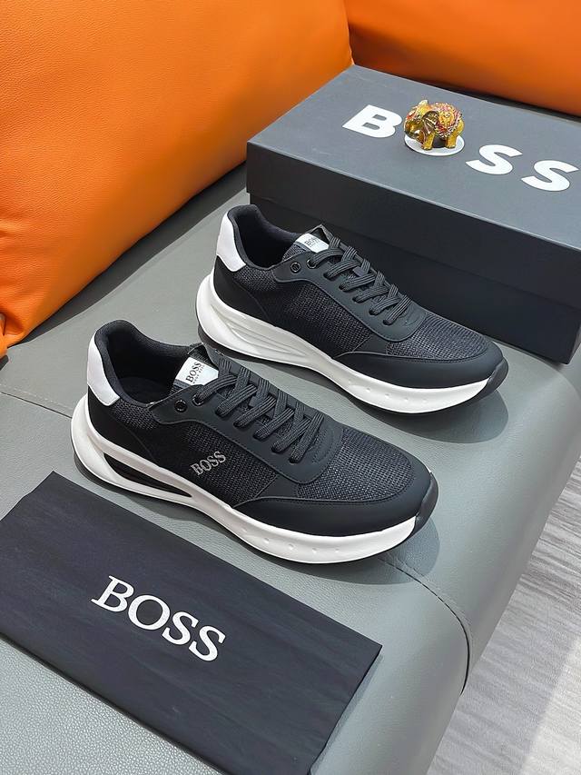 商品名称：BOSS 波士 正规码数: 38-44 休闲鞋 商品材料：精选 牛皮鞋面，舒适羊皮内里 ；原厂大底。