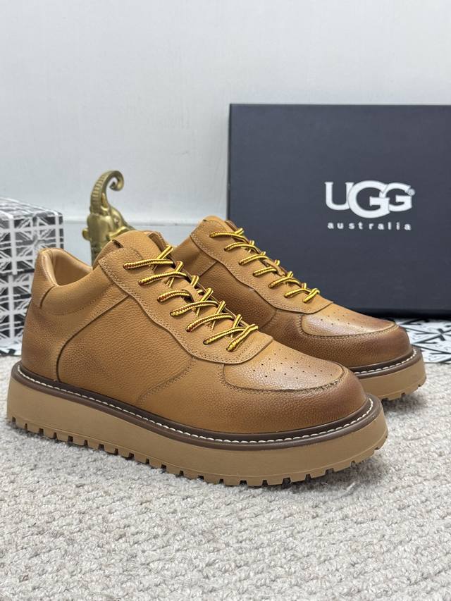 出厂价 实价 高端品质 UGG 澳洲进口羊毛全皮毛原单出入专柜无压力 让你感受无替代鞋面采用头层牛皮'全澳洲原版羊毛 严格的男靴厚羊毛肉眼可分辨真毛保暖不臭脚