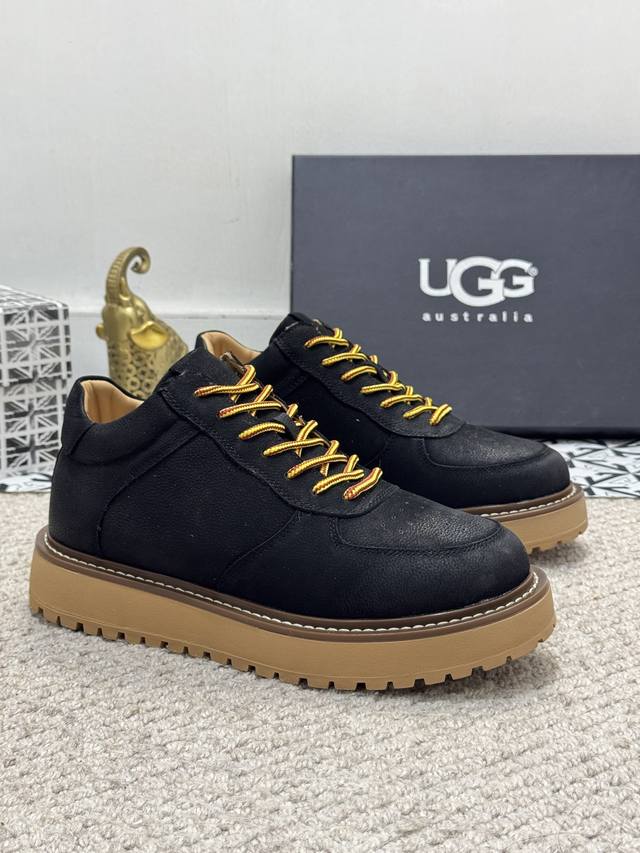 出厂价 实价 高端品质 UGG 澳洲进口羊毛全皮毛原单出入专柜无压力 让你感受无替代鞋面采用头层牛皮'全澳洲原版羊毛 严格的男靴厚羊毛肉眼可分辨真毛保暖不臭脚